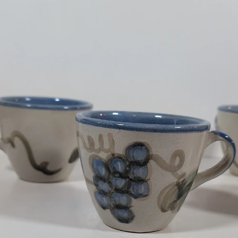 John B Taylor Vintage Cups Set Of 4